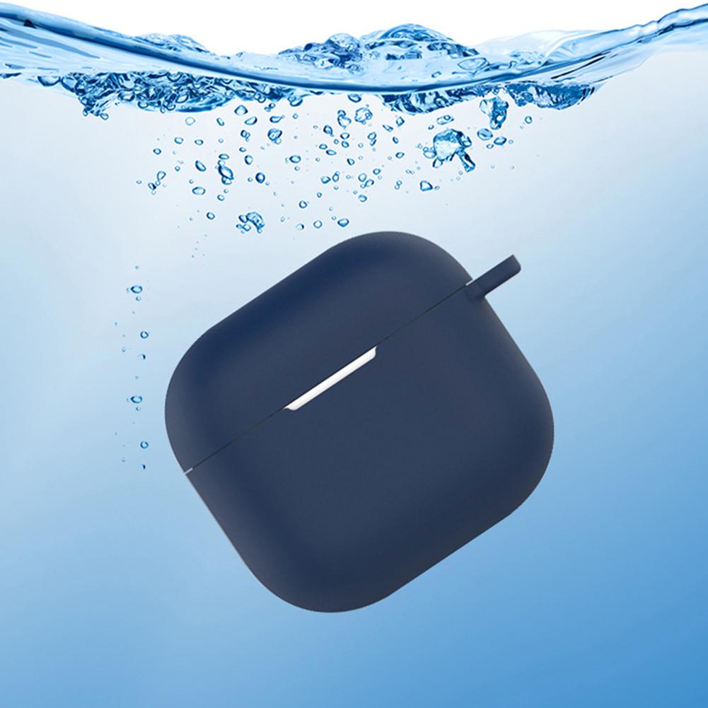 Silikon Kabellose BT Kopfhörerhülle Schutzhülle Stoßfestes Ohrhörerhüllen-Cover Kopfhörerhüllen-Cover für Apple Airpods 4 (2025)
