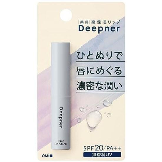 Omi Brothers Mentholatum Deepener Lip Fragrance-Free UV 2.3g