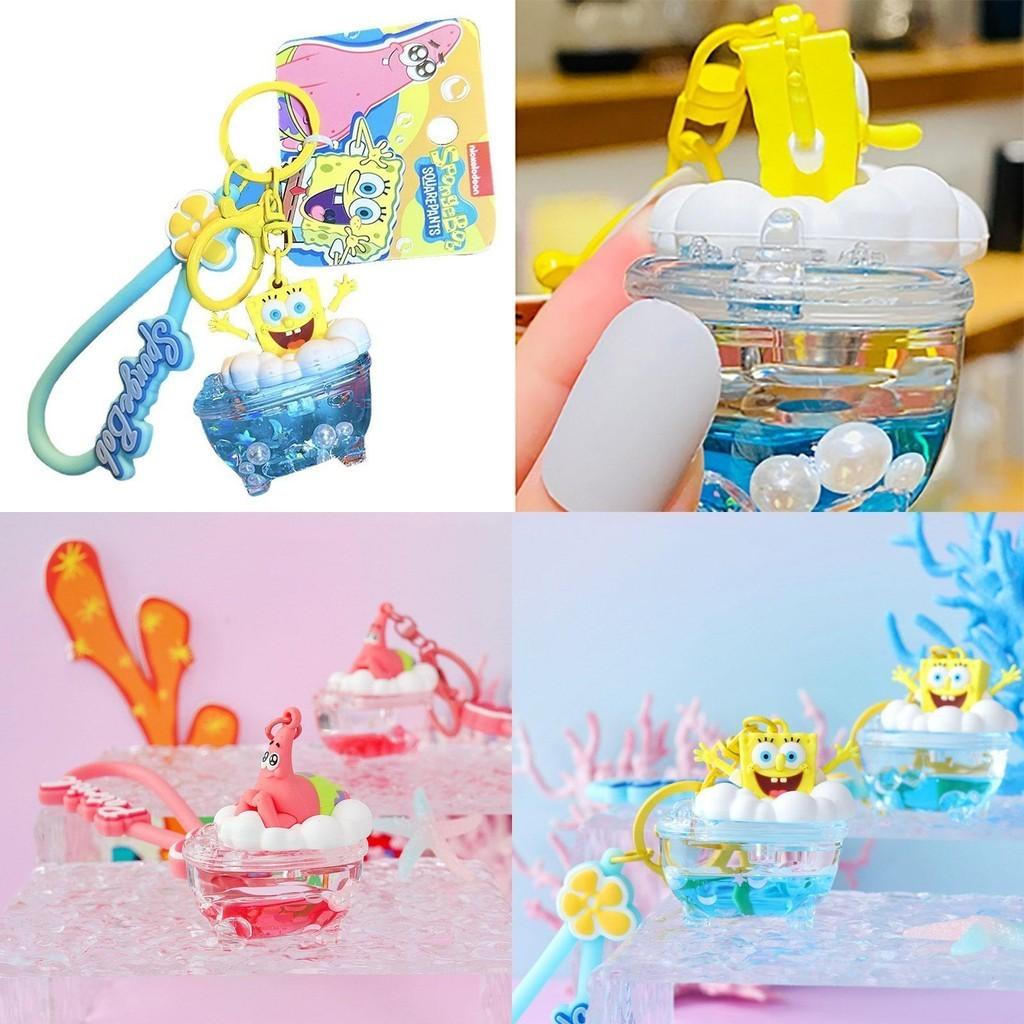 Authentic Spongebob Squarepants Bathing Keychain Bag Pendant Wholesale