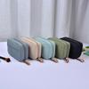 Lightweight Minimalist Makeup Bag: Ink Wash Series - Portable Toiletry Organizer Pouch, Small & Large Sizes Available