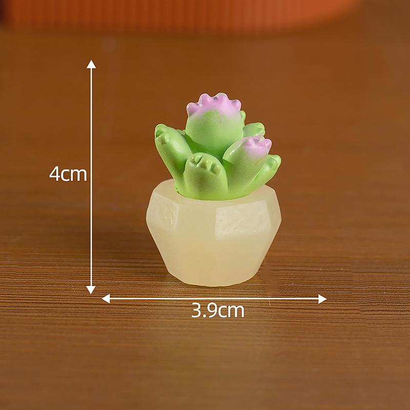 

Творческий милый симулятор кактуса, украшение для растений, мясистый автомобиль, компьютер, орнамент, поделки, безделушки для рабочего стола, аксессуары для ландшафта дома A10