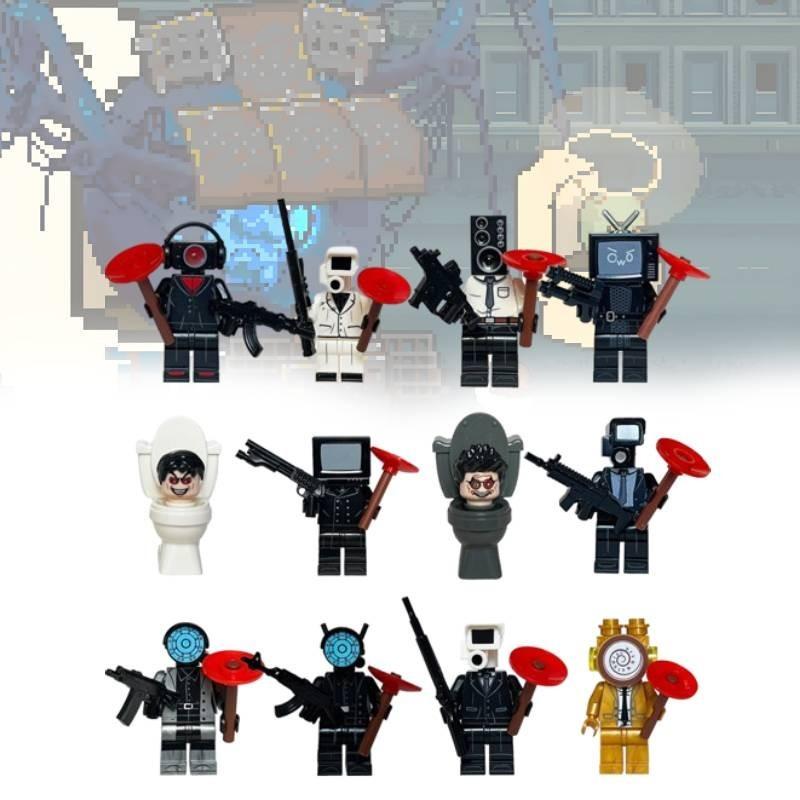 Ninja Chicken Pixel World Building Blocks Educational Toy For Kids