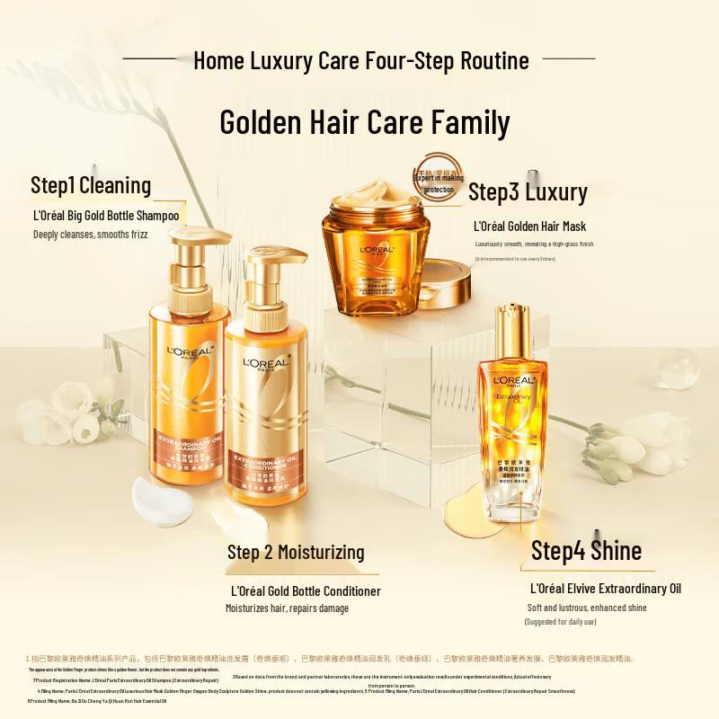 L Oréal Extraordinary Oil Radiant Shampoo Twin Pack