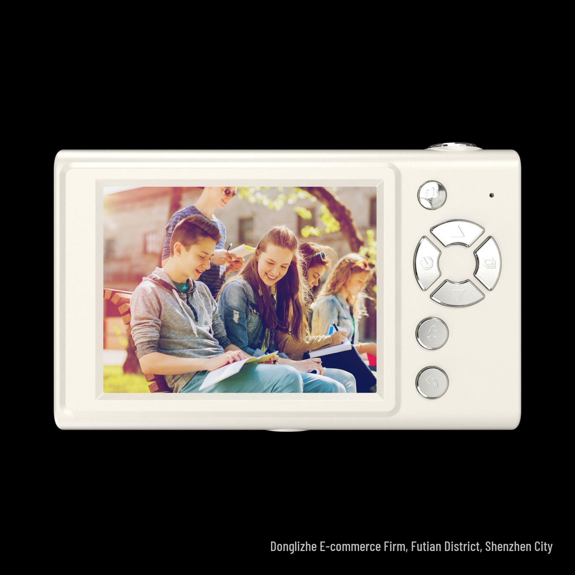 HD Digital Student Camera for Kids – CCD, High-Resolution Photo & Video, Capture Campus Moments