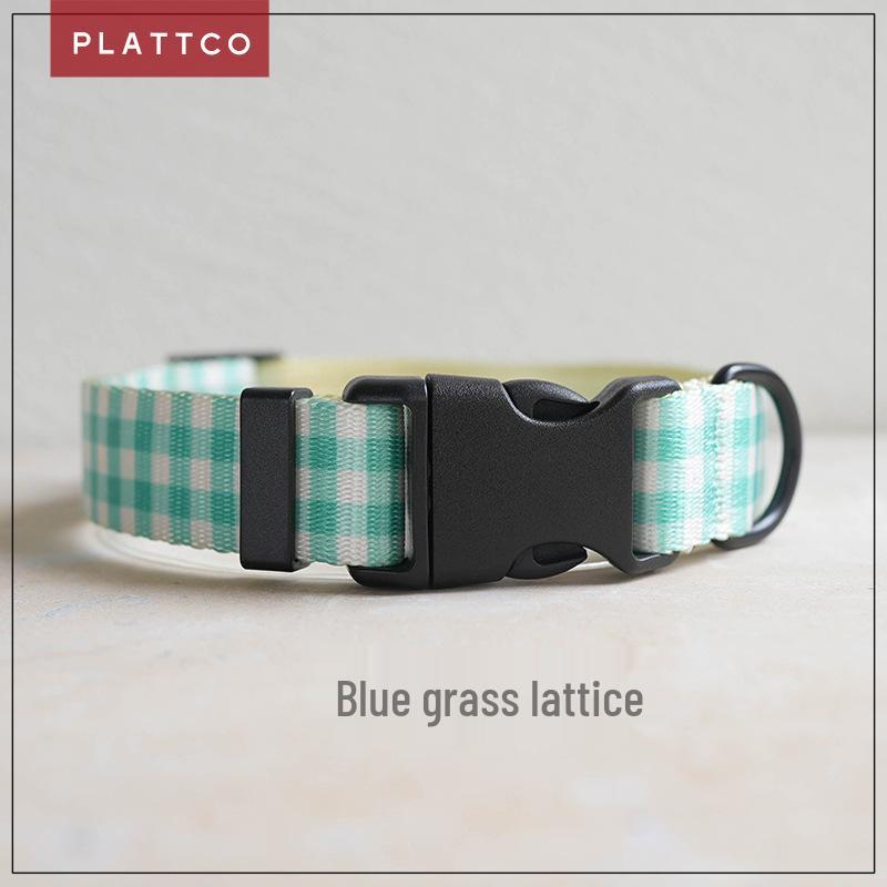 PLATTCO Soft Faux Nylon Fashion Dog Collar - PDC306 M 2.5cm (42-48cm)