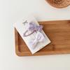 2 purple bowknot hair clips, perfect for Korean-style young girls, versatile for youthful bangs and hair accessories.