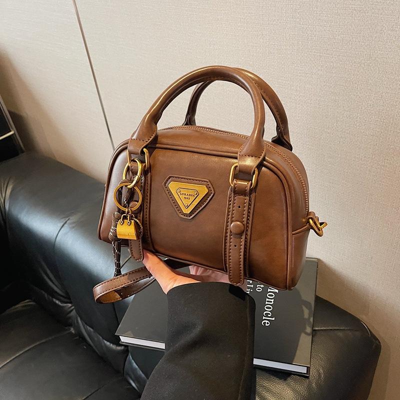 Retro High-End Handkissen Tasche Damen Herbst und Winter Neue Mode Lässig Pendeln Schulter Umhängetasche