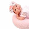 Poupée Bébé - BERJUAN - 8502-24 - 50 cm - Mécanisme de bisous - Inclus coussin rose