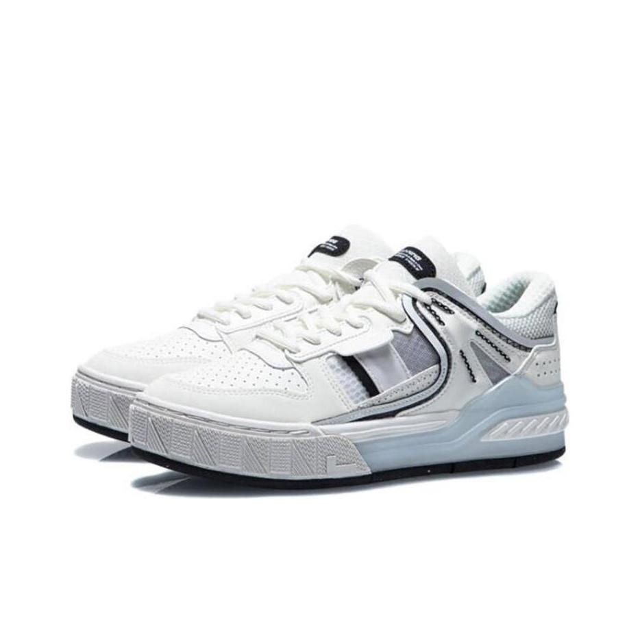 Li Ning Morning Glow Buty Skate Niskie Damskie Sneakersy Biało-Niebieskie AGCR192-1