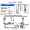 1000W High-Power Compact 60/80 Driver Three-Phase Pulse Servo Motor Control Set