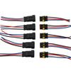 5Pcs Automotive Connector Male Female Electrical Connector Plugs with Wire for Car Truck Boats Other Wire Connection