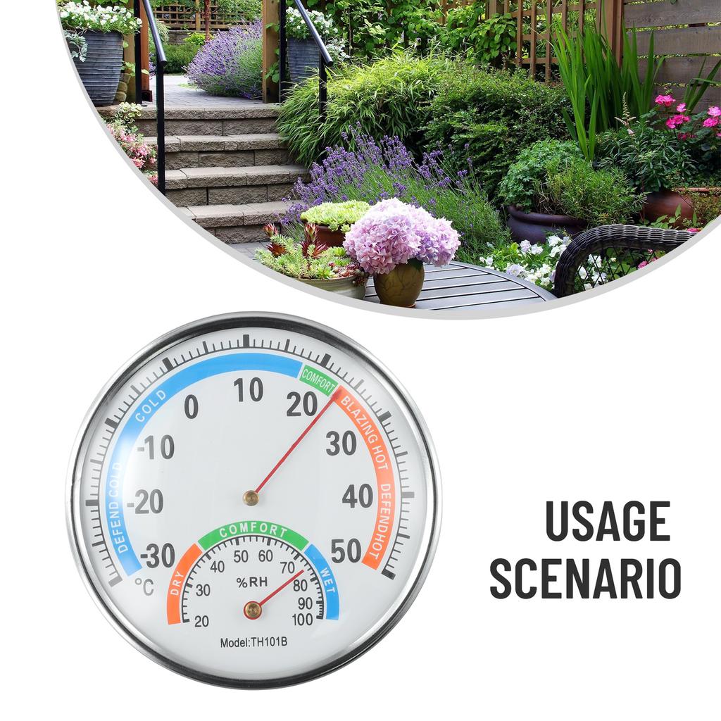 High Quality Practical Brand New Thermometer Hygrometer Analog Humidity Meter Climate Monitor For Kitchen Room