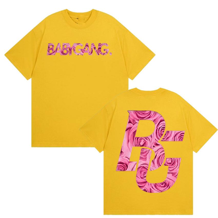 Rapper Baby Gang Album Tour Logo 2025 T Shirt Men Women Vintage High Quality Cotton T-shirt Casual Oversized T-shirt Streetwear