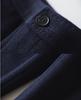 Women's Super Warm Wool Blend Flannel Pants: Double-Faced, Thickened, Straight-Leg for Autumn and Winter.