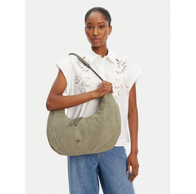 Сумка PINKO Slouchy Hobo Big PE 25 PLTT 104295 A29N серый