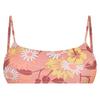Womens/Ladies Floral Square Neck Bikini Top
