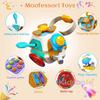 Busy Cube Tactile Toddler Toys Activities Baby Plaything 0-3 Year Old Airplane Plane Car Travel Activities Early Education Fidgeting Present