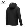 Mizuno Men's Fleece-Lined Hooded Softshell Jacket