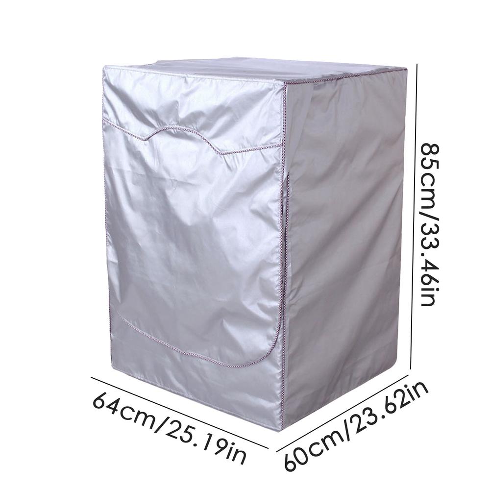 

Чехлы для стиральных машин и сушилок Практичный чехол для защиты от солнца Защита стиральной машины от пыли Пылезащитный портативный чехол для стиральной машины