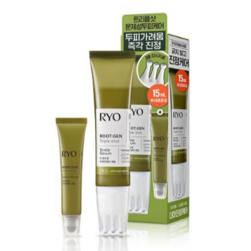 Ryo Rootgen Triple Shot Scalp Repair Serum 60ml + 15ml Special Set
