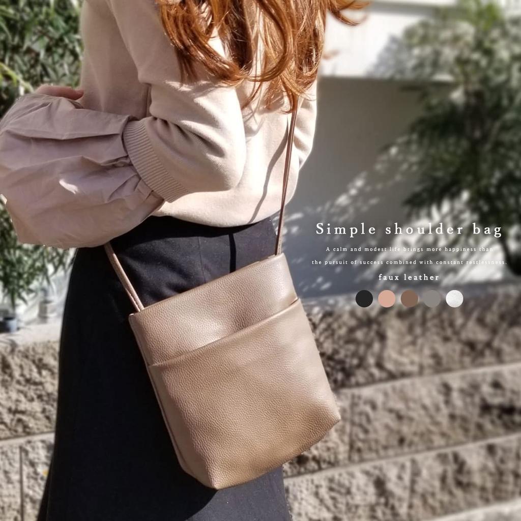 Gisele Women's Shoulder Bag with Smartphone Pouch, Lightweight, with Zipper Pocket, Perfect for Commuting, Outings, and Leisure (Black)