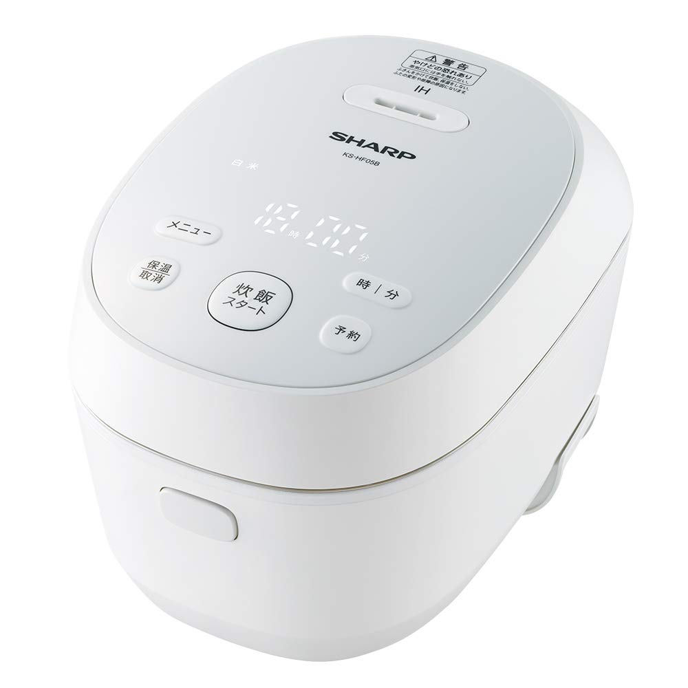 

Рисоварка Sharp IH 3 Cups PLAINLY Heat White Takumi s KS-HF05B-W