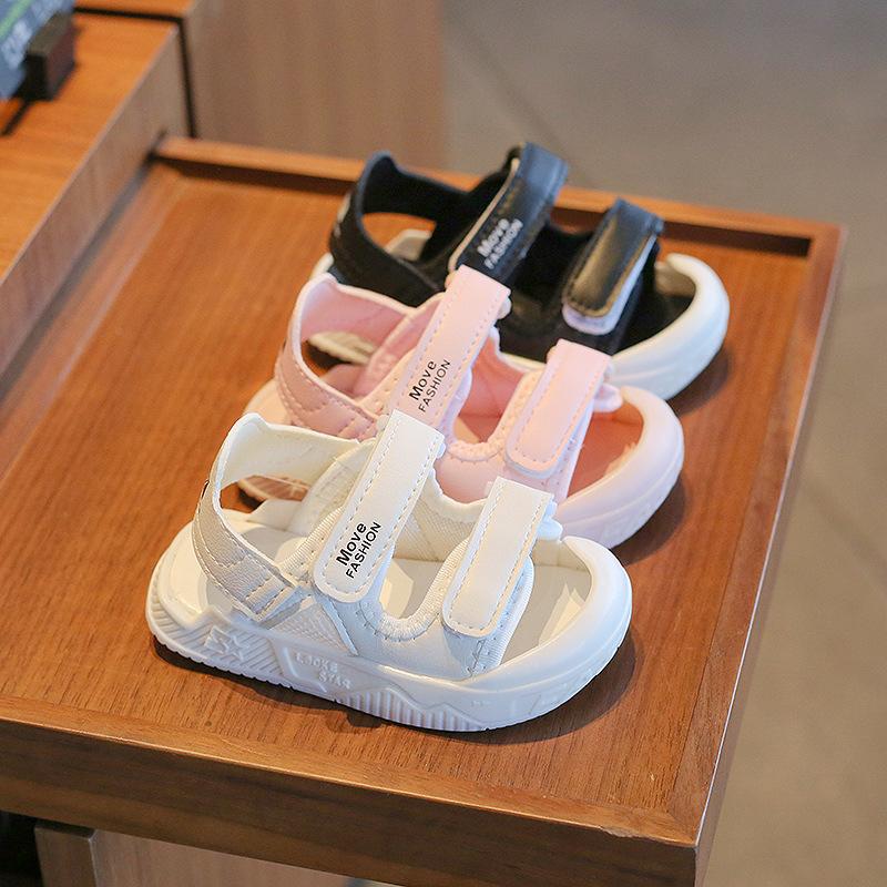 Scarpe da neonato Scarpe sportive moda estiva Sandali da spiaggia per bambini Primi camminatori Sandali per bambina