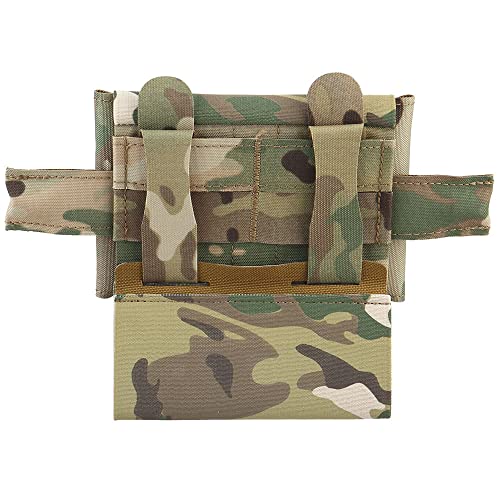 PHOENIX IKKI Removable Inner Bag with Tourniquet Storage Pouch, Molle Compatible, First Aid, Tactical Medical Pouch, Medical Bag, Emergency Pouch, CP