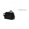 Popular Red Sheepskin Woven Bag Shoulder Messenger Handbag Knotted Zipper Fashionable Leather Women's Bag Wholesale
