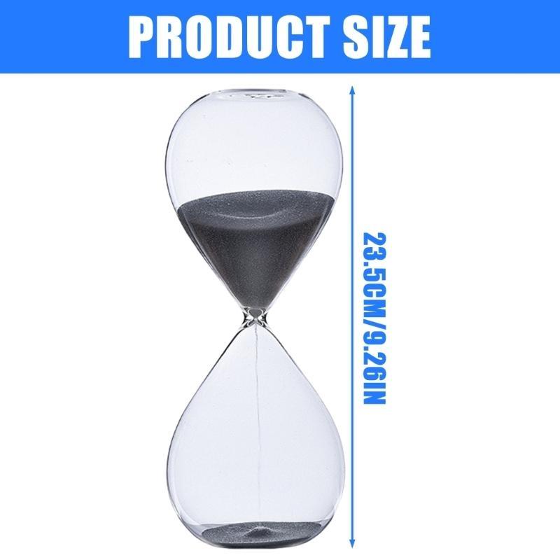 Y3NA 60 Minutes Glass Sand Timers 1 Hour Large Sandglasses Timers for Students Teachers and Professional In Various Setting