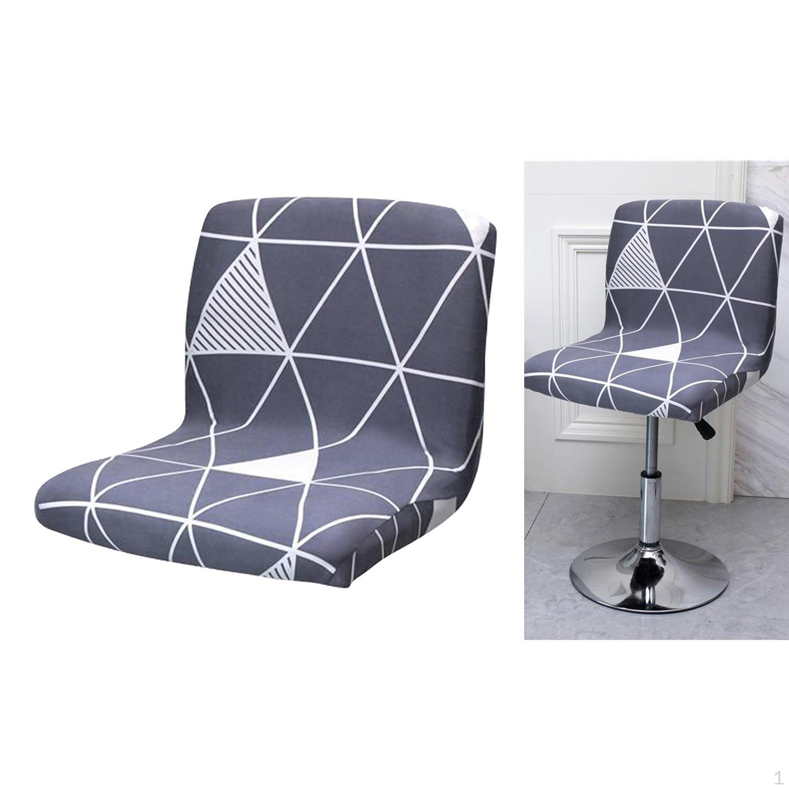 

1шт чехол для барного стула из полиэстера с низкой спинкой Style 5