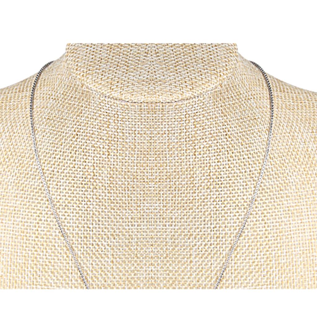 Necklace Pendant Display Bust Mannequin Stand Holder Rack, Linen 235*390mm