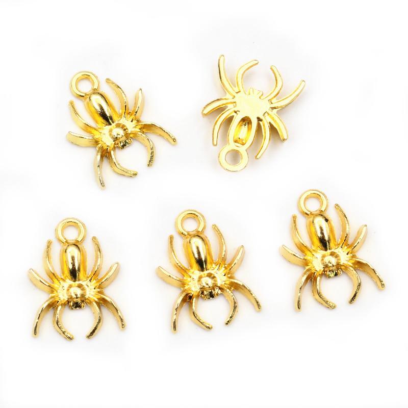 17x14mm 20pcs Black Bronze Gold Antique Silver Plated Spider Handmade Charms Pendant:DIY for bracelet necklace