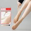 Ultra Thin Sheer Ankle Socks Women Anti-Run Non-Snag Cotton-Soled Skin-Tone Black Options
