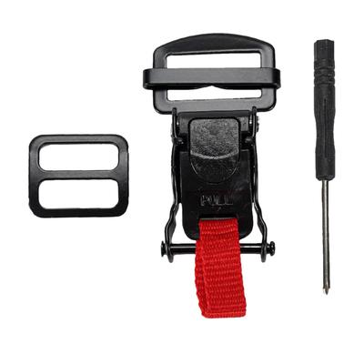 Helm Snelontgrendelingsgesp Kit - Dubbele D Veilig Snelontgrendelingsclip Helm Accessoires,
