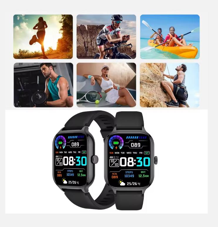 2025 Smart Watch, Wireless Calling/dial, multi-Sport Mode, Information Reminder, Various APP Reminders,for iPhone/Andriod