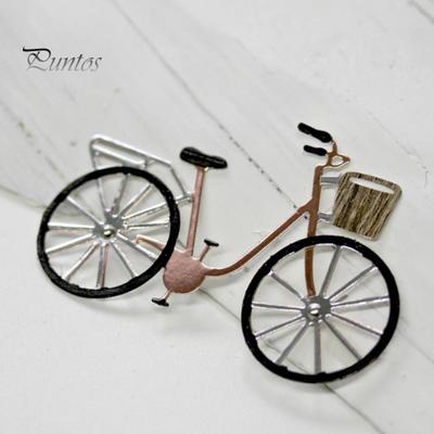 Bike Shape Cutting Die DIY Scrapbook Stencil Mold Paper Embossing Tool for Greeting Card