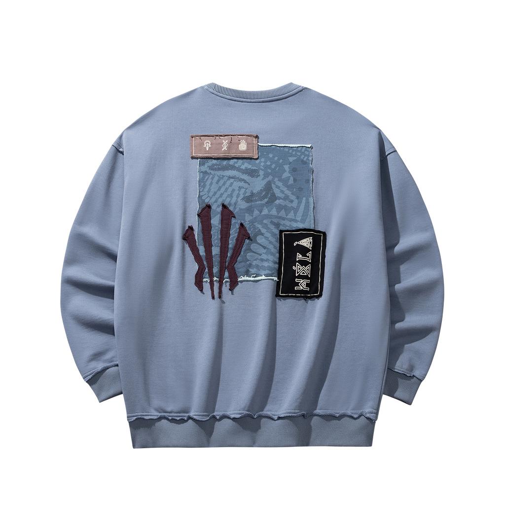 Anta Serie de Baloncesto Kyrie de Otoño Sudadera Versátil de Cuello Redondo de Moda Sudadera Unisex 972611708-2