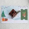3D Christmas Fireplace Greeting Card Pop-Up Holiday Card for Festive Wishes Cozy Holiday Home Decoration