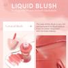Fard liquido Fard in polvere naturale Fard labbra e guance facile da applicare