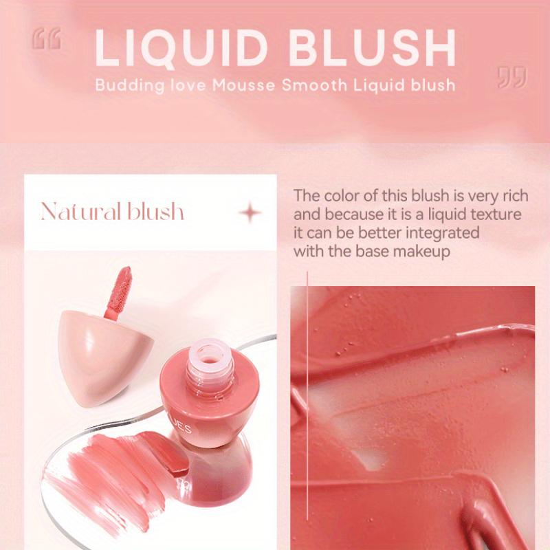 Fard liquido Fard in polvere naturale Fard labbra e guance facile da applicare