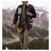 Li Ning CF Su Series Solid Color Single-Breasted Long Sleeve Cotton Jacket Men Jacket Black AJMT239-2