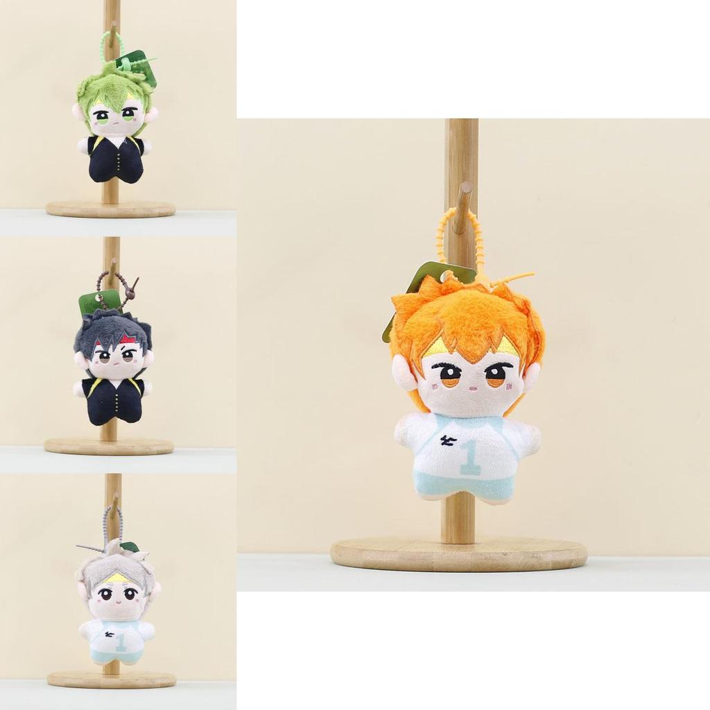 Adorable Anime Volleyball Boy Plush Doll Keychain Soft Pp Cotton Cute Accessories