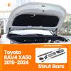 Front Bonnet Hood Strut For Toyota RAV4 XA50 2019-2024 2pcs Lift Support Bars Gas Spring Dampers Engine Cover Rod Accessories