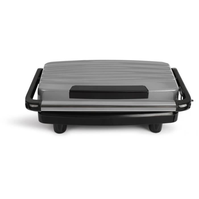 Compact grill - LIVOO - DOC232G - 750W - 2 plaques - Antiadhésif - Surface de cuisson de 23 x 15 cm - Témoins lumineux