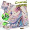 Fairy DIY Diamond Painting Kit with Colorful Rhinestones Sparkling Craft Canvas for Adults Home Decor and Relaxing Hobby
