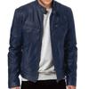 Mens  Autumn   Zipper Stand Windproof Leather Coat  Motorcycle Leather Jacket Slim Fit Short-Coat Lapel PU Jackets Mens Clothing 9XL