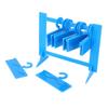 Acrylic Eyelash Display Holder False Eyelash Display Stand Eyelash Hanger Storage with 10 Hangers for Beauty Salons Cosmetic Shops