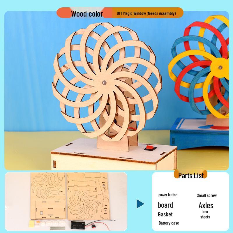 

Национальный день Оптическая иллюзия DIY Научный набор для школ