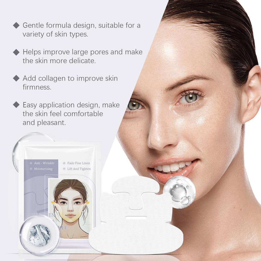 Gel Mask, Facial Line Elastic Moisturizing Skin Moisturizing Care Mask 3ml